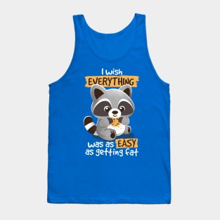 Fat raccoon Tank Top